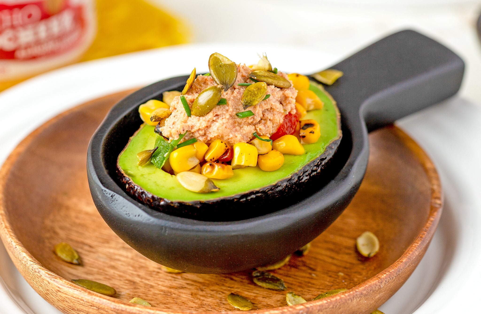 Spicy Stuffed Avocado